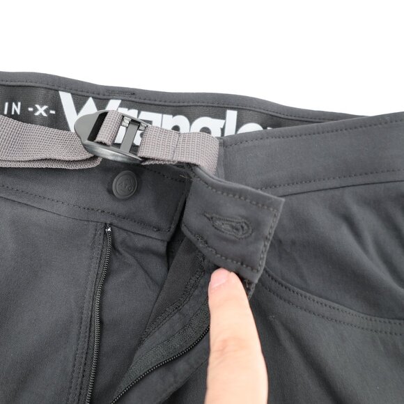 NWT Wrangler Pants Men's 34 All Terrain Gear Regular Taper Trail Jogger belted - Picture 10 of 16